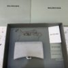 Replica Balenciaga Hourglass On Chain Shine Silver - 1:1 premium replica handbag