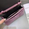 Replica Balenciaga Hourglass On Chain Shine Purple - affordable luxury replica bag