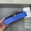 Fake Balenciaga Hourglass On Chain Blue - 1:1 premium replica handbag