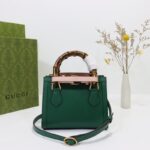 Replica Gucci Diana Small Tote Green