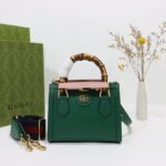 Replica Gucci Diana Small Tote Green - 1:1 premium replica handbag