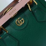 Replica Gucci Diana Small Tote Green - elite factory replica handbag