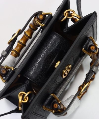 Replica Gucci Diana Small Tote Black - designer handbag clone