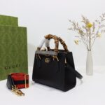 Replica Gucci Diana Small Tote Black - designer handbag clone