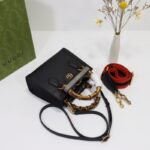 Replica Gucci Diana Small Tote Black - premium superclone handbag
