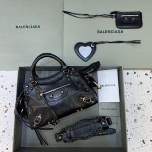 Replica Balenciaga Le City Black - top-grade luxury bag dupe