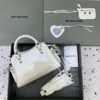 Fake Balenciaga Le City White - best quality fake designer bag