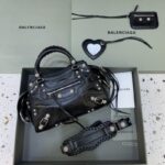 Replica Balenciaga Le City Black Diamond - affordable luxury replica bag
