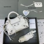 Replica Balenciaga Le City White Diamond