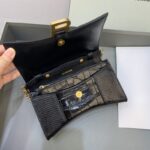 Replica Balenciaga Hourglass On Chain Black