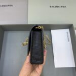 Replica Balenciaga Hourglass On Chain Black