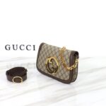 Replica Gucci Blondie Canvas Brown - 1:1 premium replica handbag