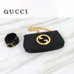 Replica Gucci Blondie Leather Black - affordable luxury replica bag