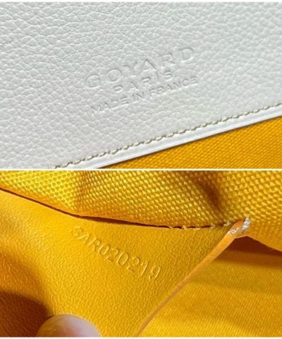 Fake Goyard Senat MM White - elite factory replica handbag