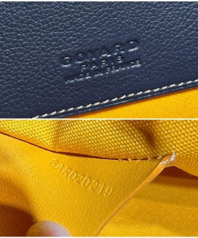 Replica Goyard Senat MM Dark Blue - best quality fake designer bag