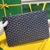 Replica Goyard Senat MM Dark Blue - premium superclone handbag