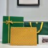 Replica Goyard Senat MM Yellow - best quality fake designer bag