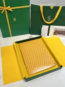 Replica Goyard Senat MM Yellow - top-grade luxury bag dupe