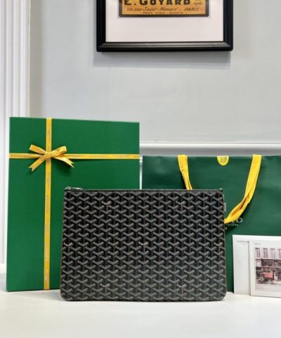 Fake Goyard Senat MM Black - affordable luxury replica bag