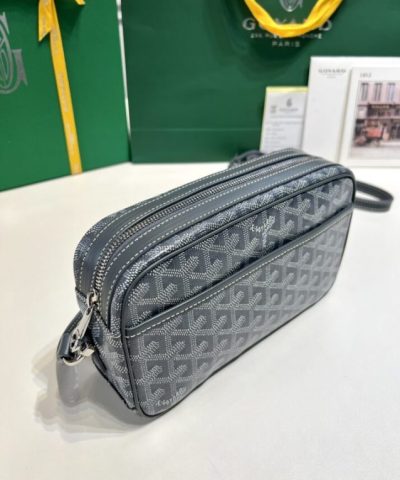 Replica Goyard Cap Vert Red Grey - affordable luxury replica bag