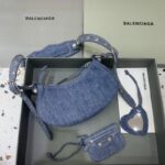 Replica Balenciaga Le Cagole Denim - elite factory replica handbag