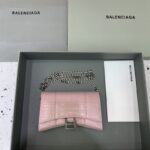 Replica Balenciaga Hourglass On Chain Pink - high-end replica designer purse