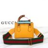 Replica Gucci Diana Small Tote Yellow - elite factory replica handbag