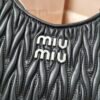 Fake Miu Miu Matelassé Crystal Black - elite factory replica handbag
