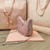Replica Miu Miu Matelassé Crystal Pink - designer handbag clone