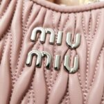 Replica Miu Miu Matelassé Crystal Pink - high-quality designer bag dupe
