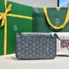 Fake Goyard Plumet Pocket Wallet Grey - best quality fake designer bag