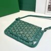 Fake Goyard Plumet Pocket Wallet Green - affordable luxury replica bag