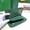 Fake Goyard Plumet Pocket Wallet Green - ultra-realistic fake purse