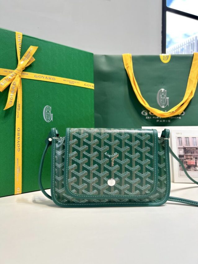 Replica Goyard Plumet Pocket Wallet Green - affordable designer bags Replica Goyard Plumet Pocket Wallet Green - affordable designer bags
