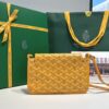 Replica Goyard Plumet Pocket Wallet Yellow - high-end replica designer purse