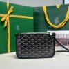 Replica Goyard Plumet Pocket Wallet Black - affordable luxury replica bag