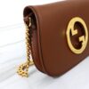Replica Gucci Blondie Leather Brown - affordable luxury replica bag