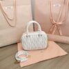 Replica Miu Miu Arcadie Small White - premium superclone handbag
