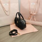 Replica Miu Miu Arcadie Small Black - 1:1 premium replica handbag