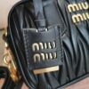 Fake Miu Miu Arcadie Small Black - top-grade luxury bag dupe