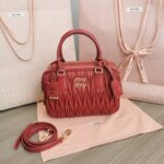Replica Miu Miu Arcadie Medium Red - high-quality designer bag dupe