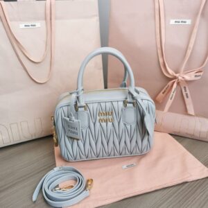 Replica Miu Miu Arcadie Medium Sky Blue - premium superclone handbag