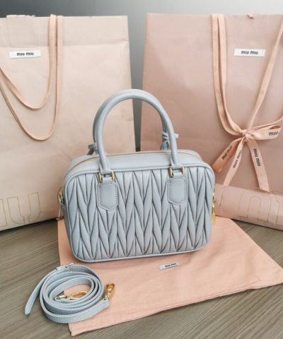 Replica Miu Miu Arcadie Medium Sky Blue - best quality fake designer bag