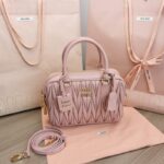 Replica Miu Miu Arcadie Medium Pink - premium superclone handbag