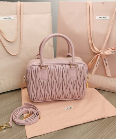 Replica Miu Miu Arcadie Medium Pink - best quality fake designer bag