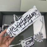 Replica Balenciaga Le Cagole Graffiti White - 1:1 premium replica handbag