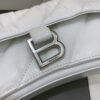 Fake Balenciaga Crush Small White - top-grade luxury bag dupe