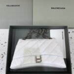 Replica Balenciaga Crush Large White - 1:1 premium replica handbag