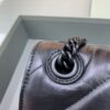 Fake Balenciaga Crush Small Full Black - top-grade luxury bag dupe