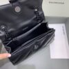 Fake Balenciaga Crush Small Full Black - affordable luxury replica bag